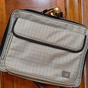 Stylish Plaid lap top bag